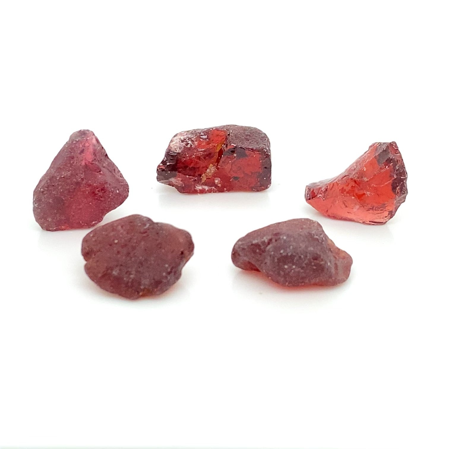 Stone Red Garnet Gem Stones, Tumbled Garnet Gemstone